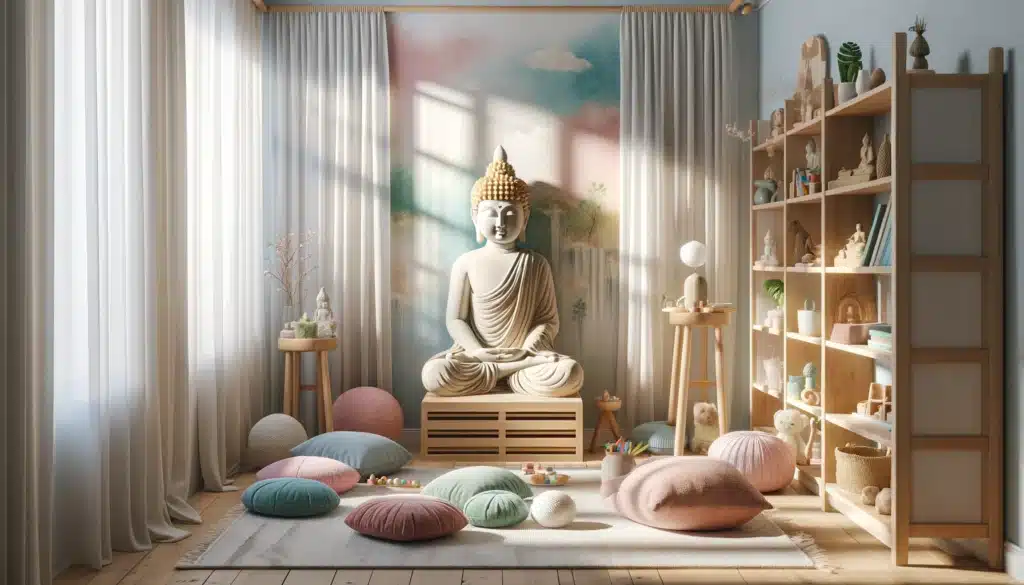 Personalize Buddha Decor in Children's Rooms for a Calm Space