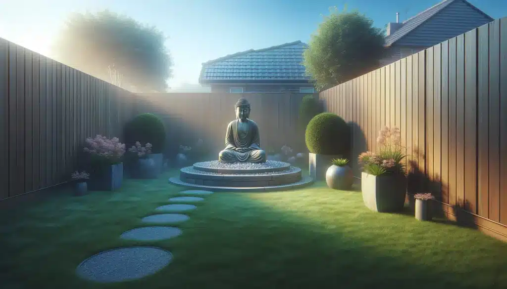 Is it OK to have a Buddha statue in the garden?