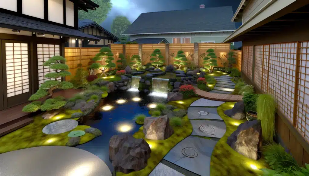 Transforming Small Garden Spaces into A Japanese Courtyard Paradise